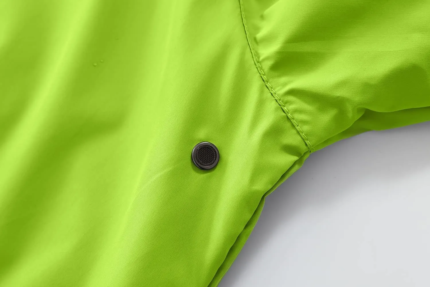 Spmor Men's Lightweight Waterproof Jacket Packable Windbreaker Running Coat