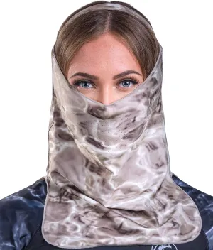 Sun Proctection for Women Size Adjustable UPF 50  ProMax UV Mask Tube