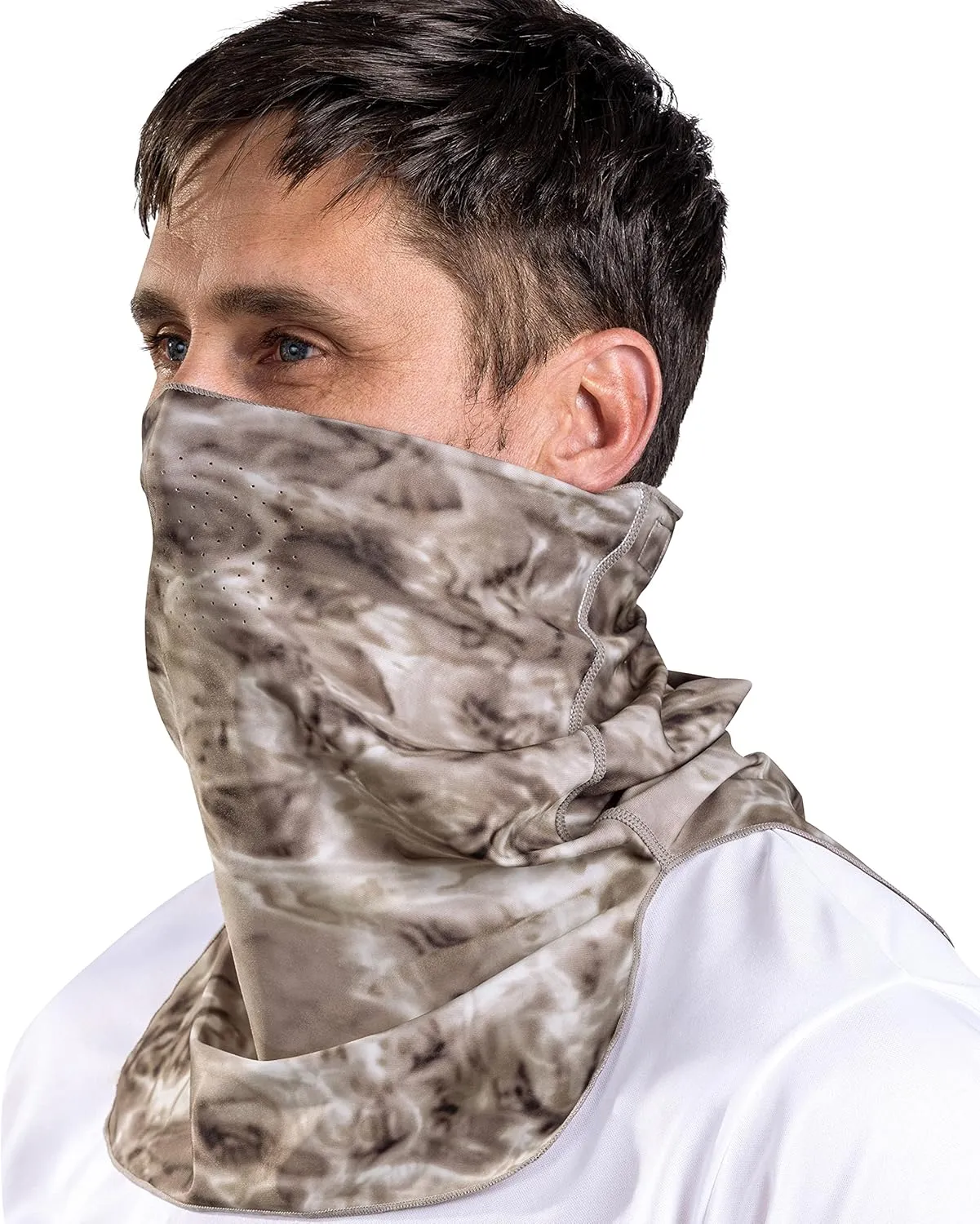 Sun Protection for Men Size Adjustable UPF 50  ProMax UV Mask Tube