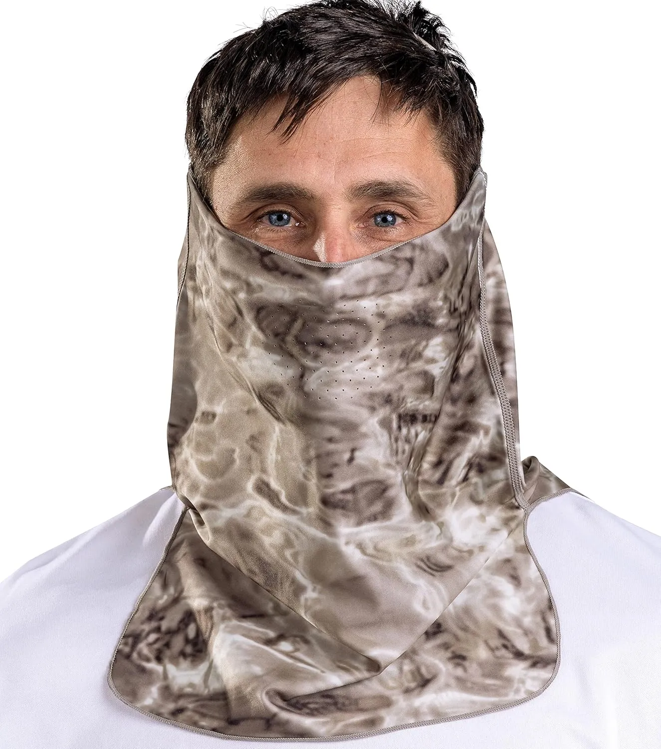 Sun Protection for Men Size Adjustable UPF 50  ProMax UV Mask Tube