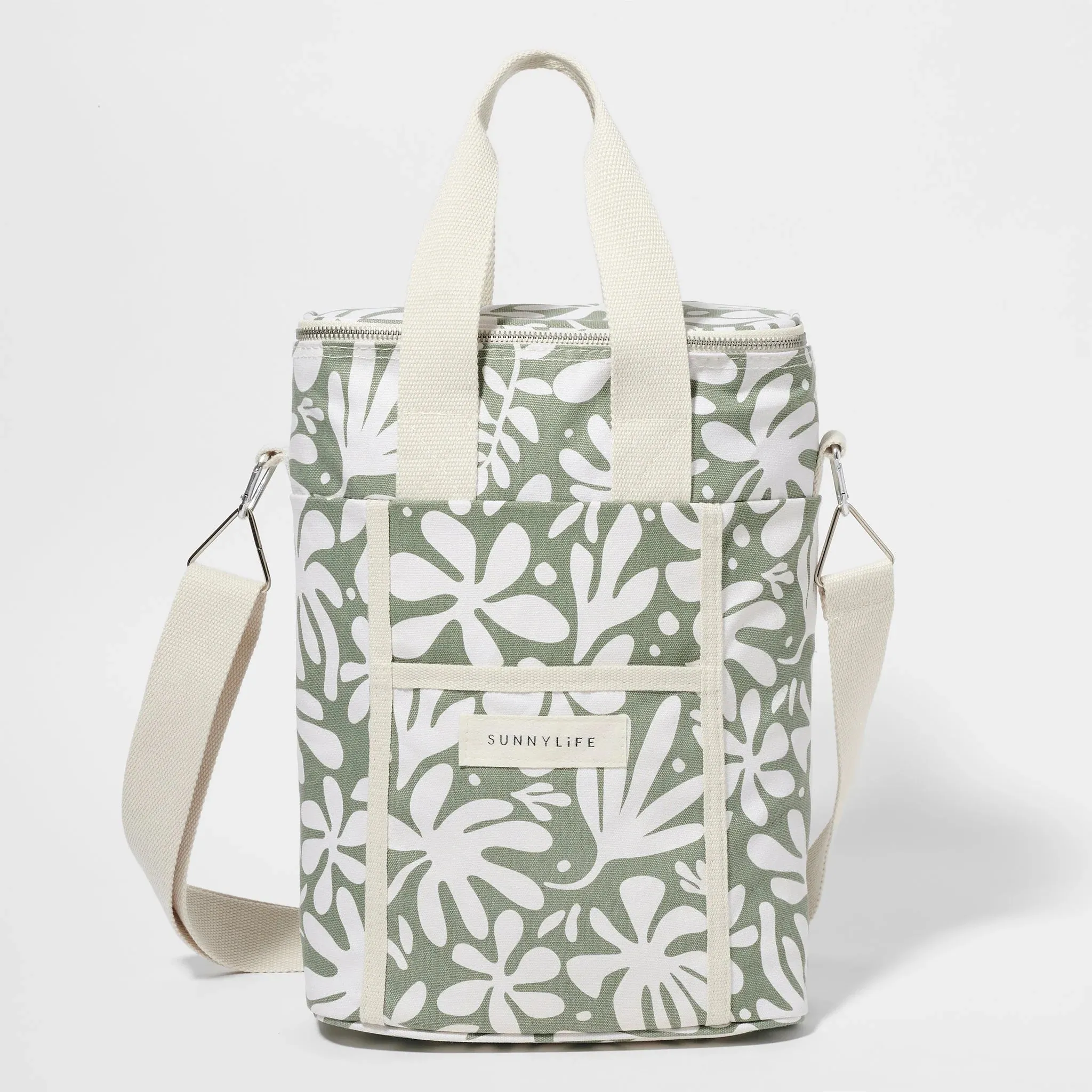 SunnyLife drinks cooler bag vacay olive 7 litres