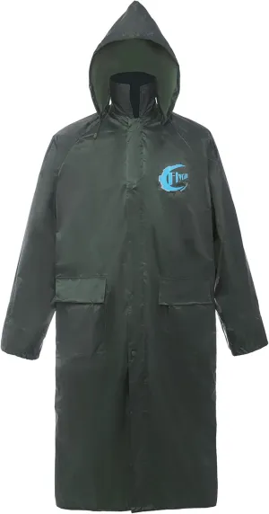SunPower Flycam Waterproof Rain Poncho Breathable Lightweight Rain Cover for Men & Women Portable Raincoat Rain with Hoods