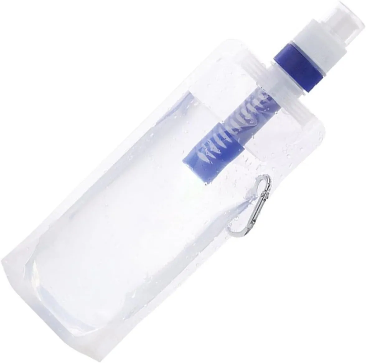 SUPVOX Portable Water Tank for Camping Collapsible Water Container Bag 480ml Hiking Water Bag Filter