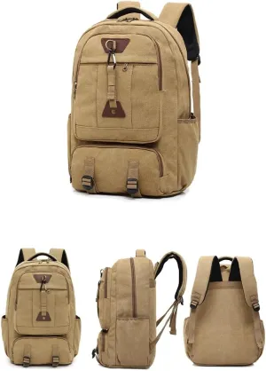 Tactical Backpack Military Molle Hiking 20-35L men's outdoor travel bag duffle bag green
