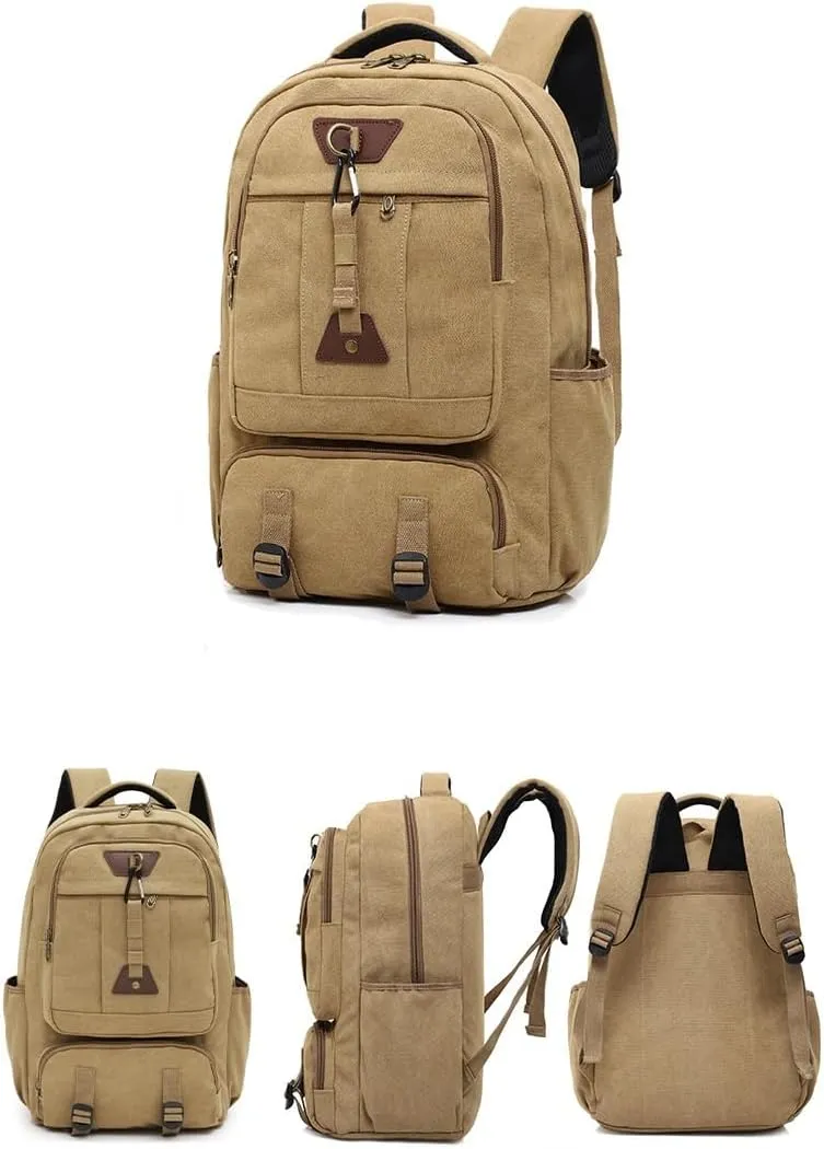 Tactical Backpack Military Molle Hiking 20-35L men's outdoor travel bag duffle bag green