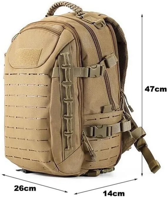 Tactical Backpack Military Molle Hiking 25-40L Tactical trekking bag camouflage travel bag digital camouflage