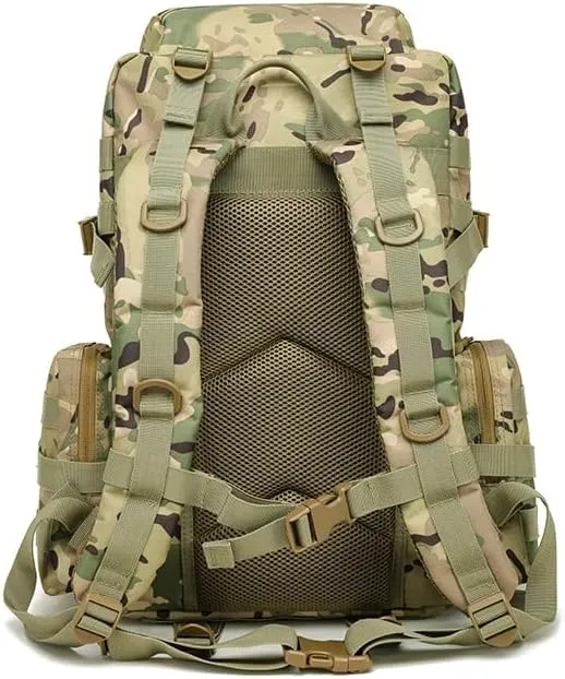 Tactical Backpack Military Molle Hiking 56-75L military fan outdoor hiking hiking bag tactical bag camouflage