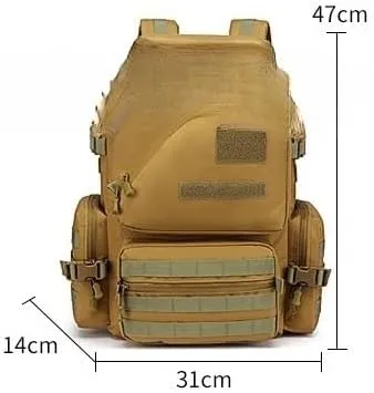 Tactical Backpack Military Molle Hiking 56-75L military fan outdoor hiking hiking bag tactical bag camouflage