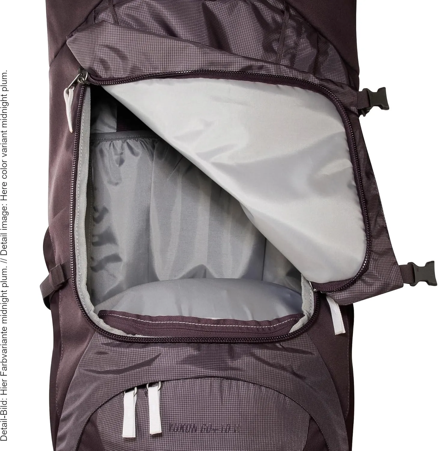 Tatonka Women Trekking Backpack with Front Opening, Sage Green, 60   10 Liter