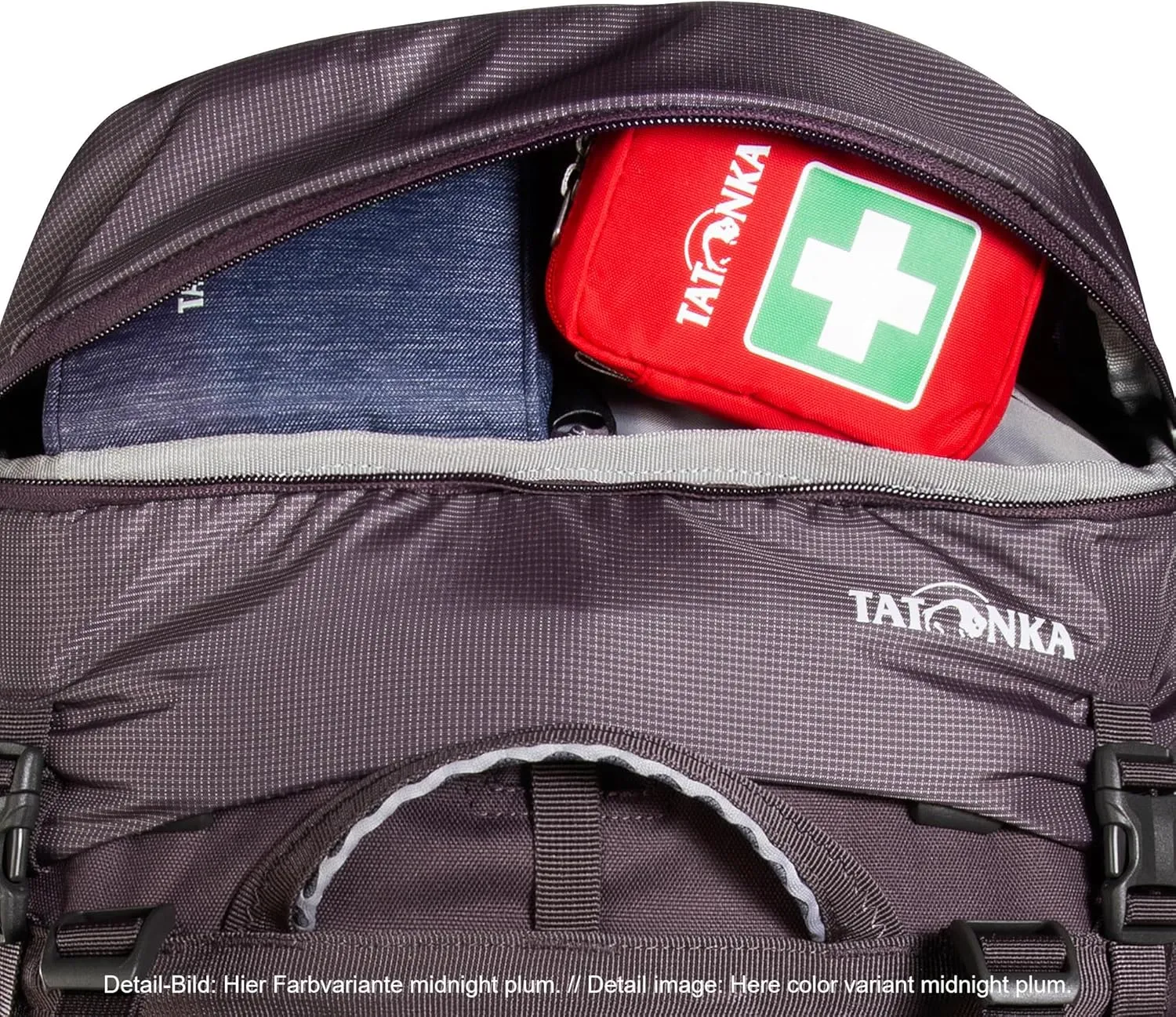 Tatonka Women Trekking Backpack with Front Opening, Sage Green, 60   10 Liter