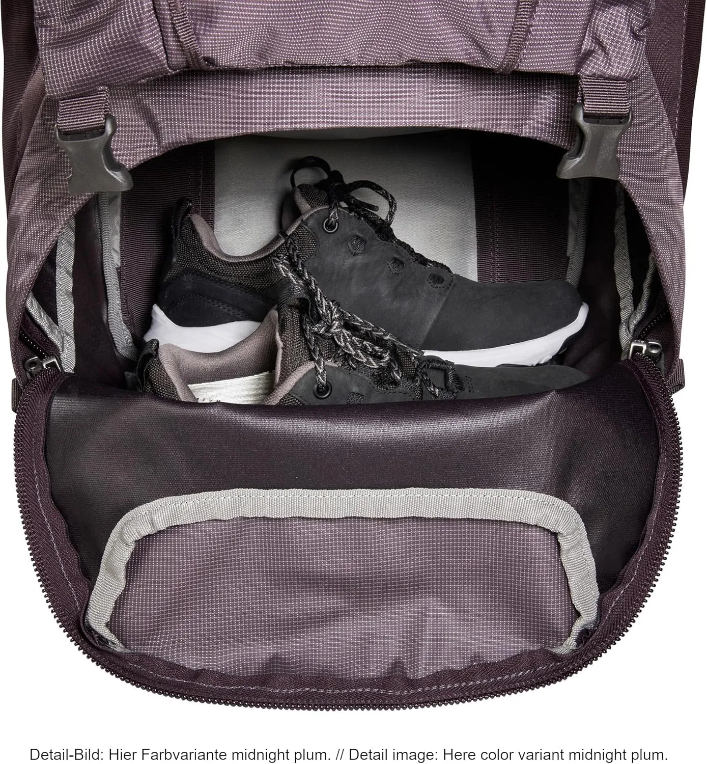 Tatonka Women Trekking Backpack with Front Opening, Sage Green, 60   10 Liter