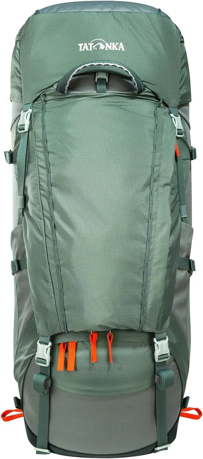 Tatonka Women Trekking Backpack with Front Opening, Sage Green, 60   10 Liter