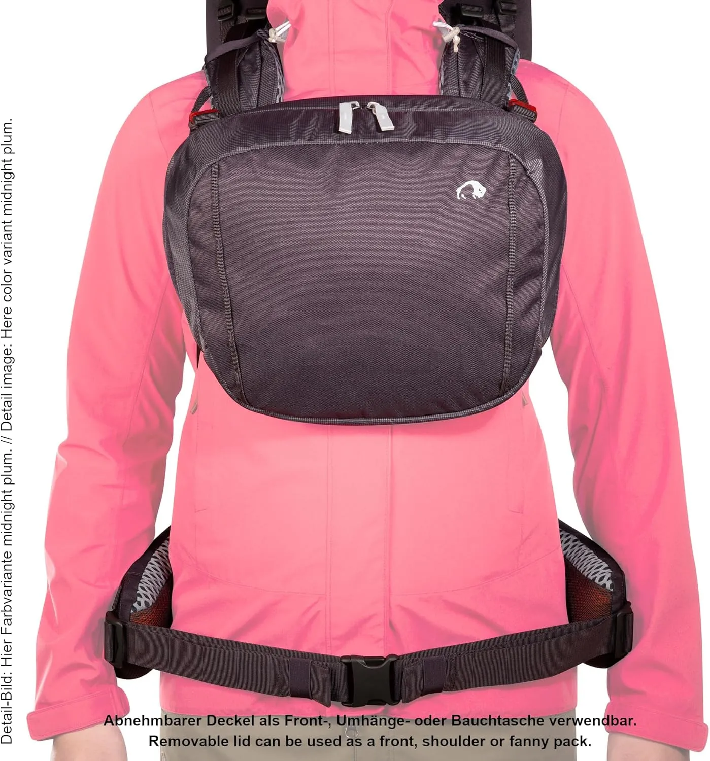 Tatonka Women Trekking Backpack with Front Opening, Sage Green, 60   10 Liter