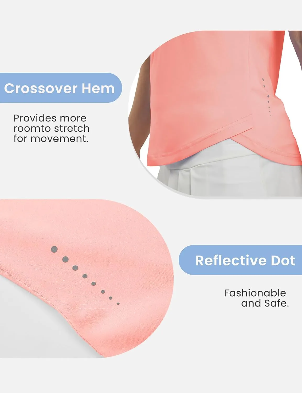 TBMPOY Women's Golf Shirts Sleeveless Collared Polo Tank Top UPF 50  Quick Dry Tennis V-Neck Ladies Sports