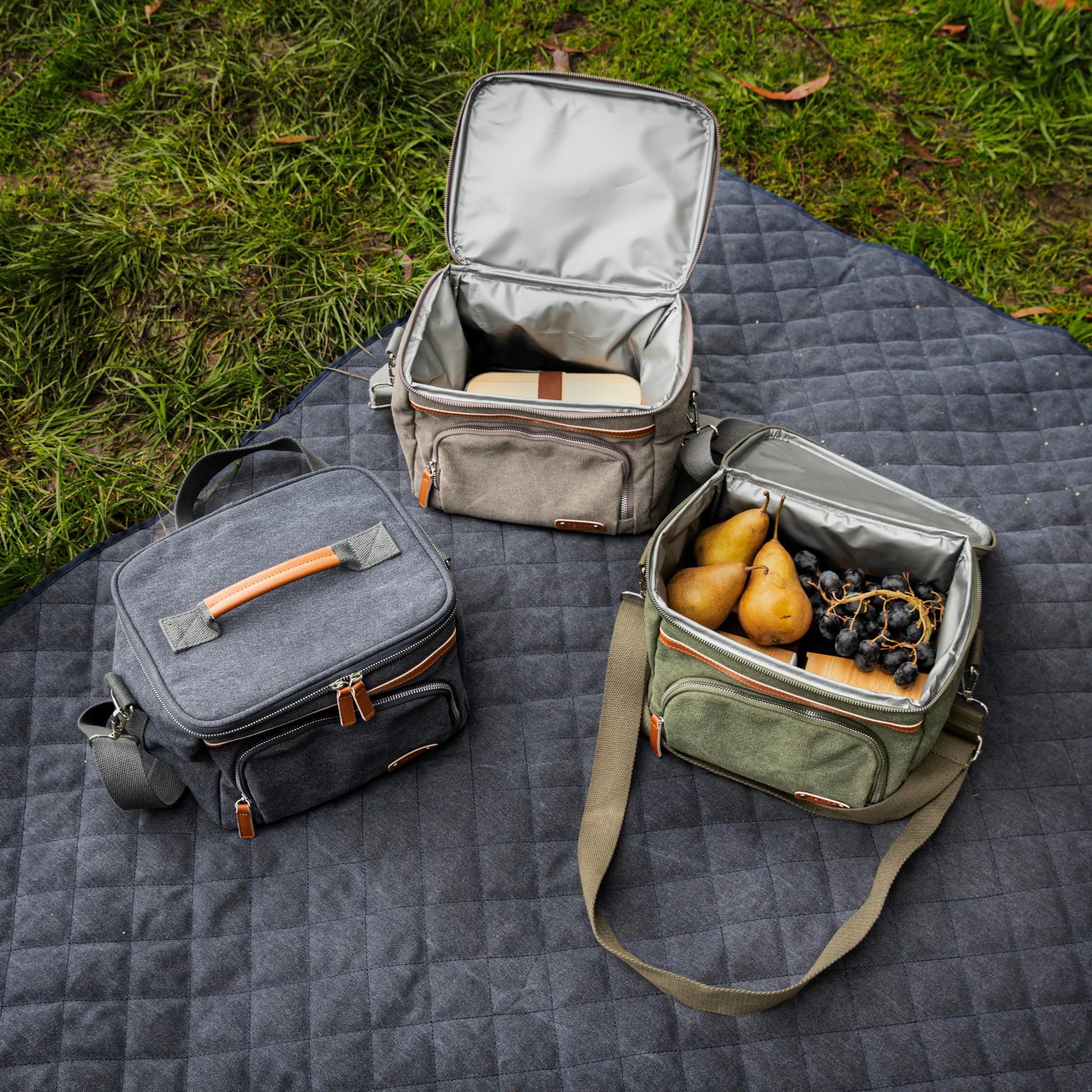 Tempa | Kayce | Navy Insulated Cooler Bag