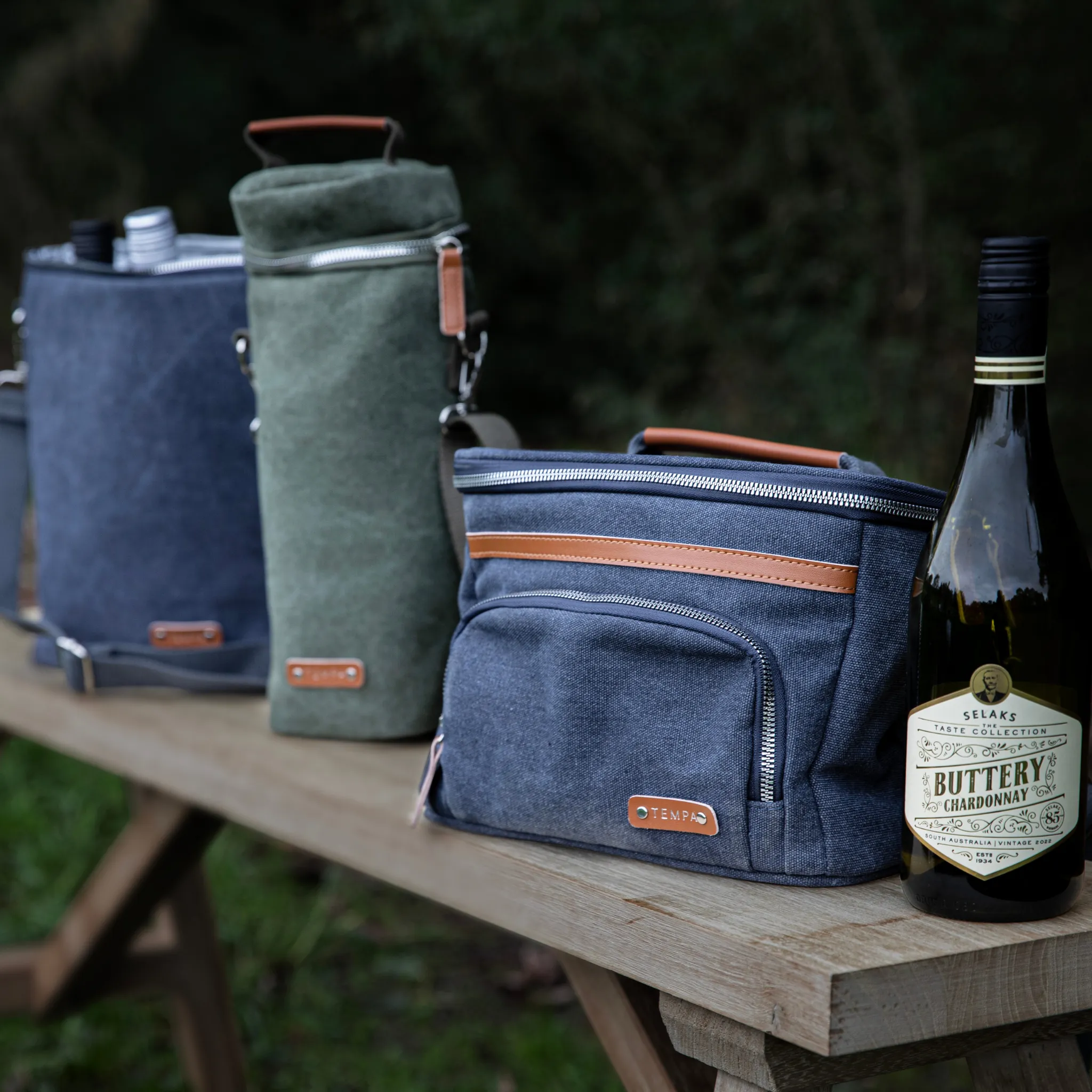 Tempa | Kayce | Navy Insulated Cooler Bag