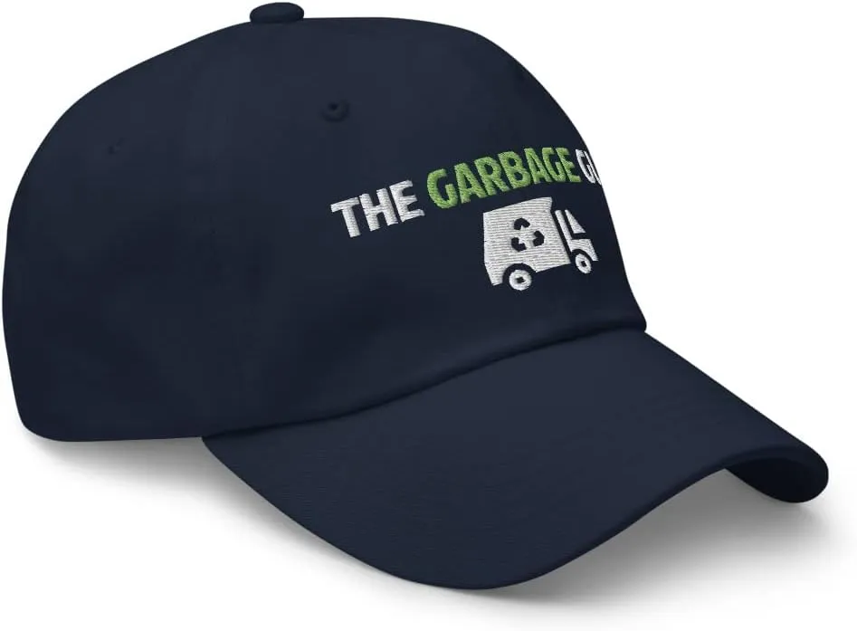 The Garbage Guy Garbage Collector Sanitation Embroidered Dad Hat Baseball Cap