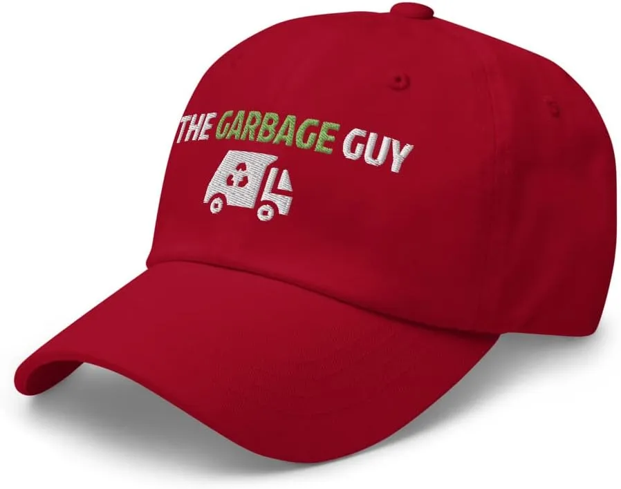 The Garbage Guy Garbage Collector Sanitation Embroidered Dad Hat Baseball Cap