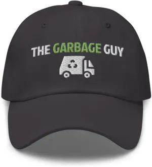 The Garbage Guy Garbage Collector Sanitation Embroidered Dad Hat Baseball Cap