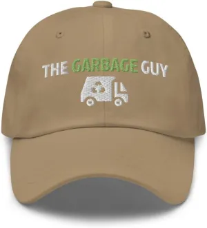 The Garbage Guy Garbage Collector Sanitation Embroidered Dad Hat Baseball Cap
