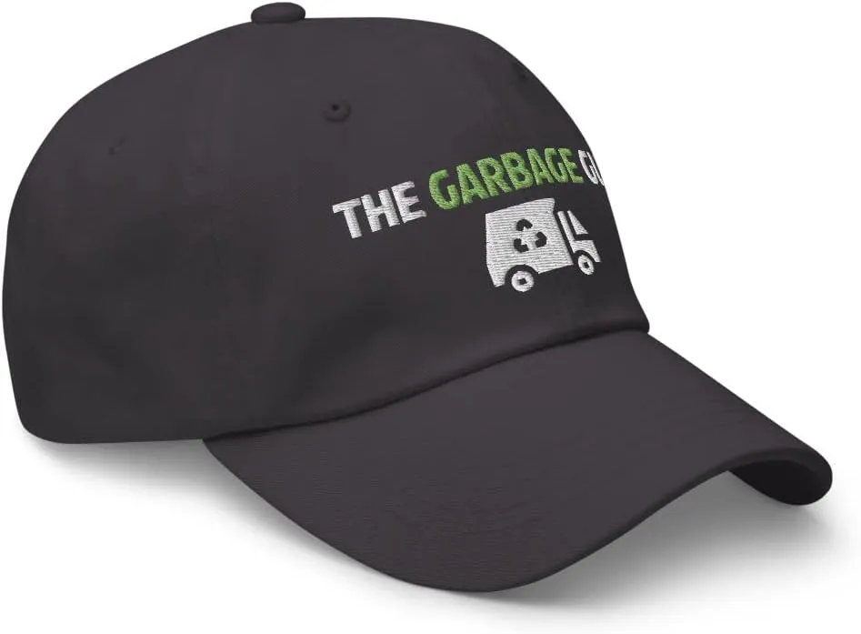 The Garbage Guy Garbage Collector Sanitation Embroidered Dad Hat Baseball Cap