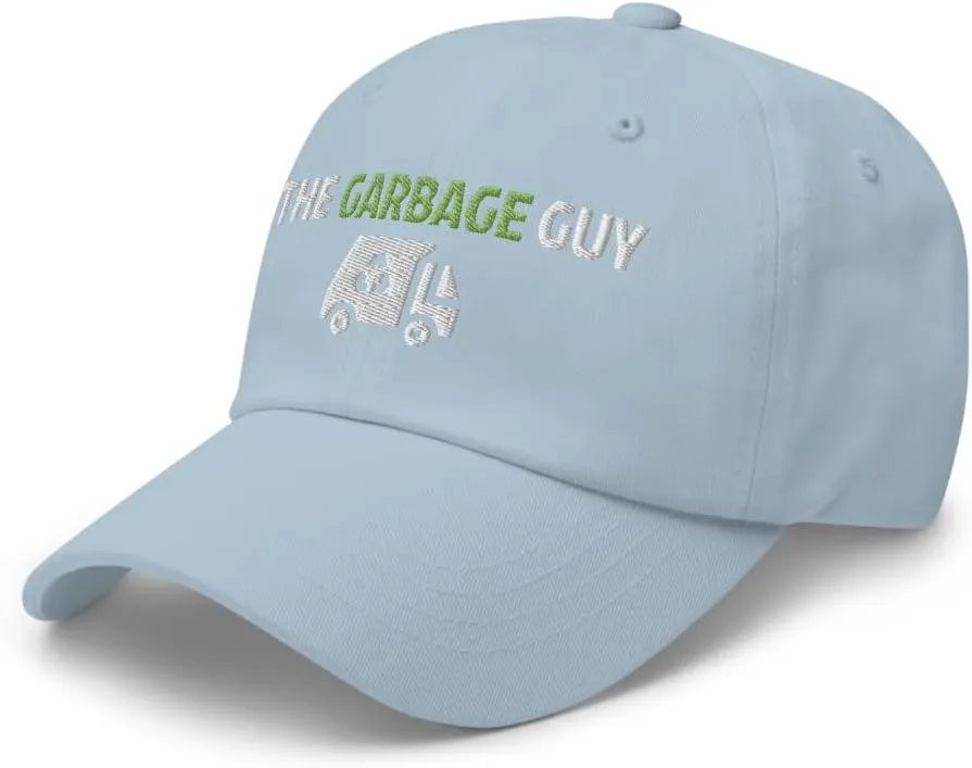The Garbage Guy Garbage Collector Sanitation Embroidered Dad Hat Baseball Cap