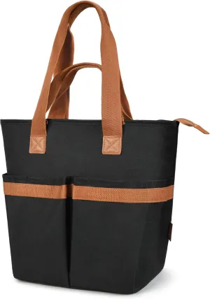 Tirrinia 15 L Insulated Cooler Bag - Outdoor Leakproof Large Grocery Shopping Tote, Travel & Beach Cooler for Women/Men Picnics Camping
