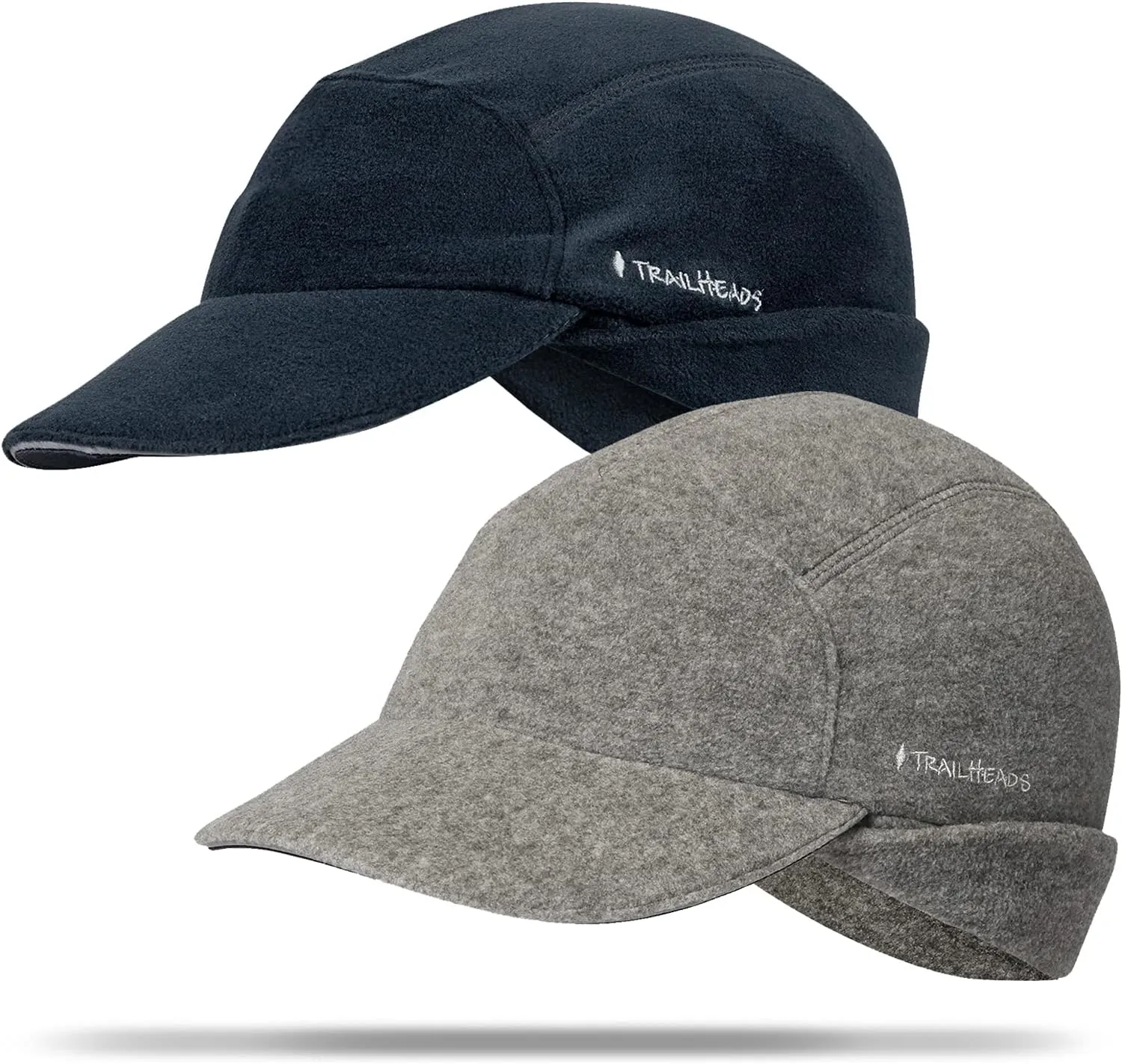TrailHeads Fleece Ponytail Hat for Women – Trailblazer Reflective Winter Hat with Ponytail Hole for Workouts
