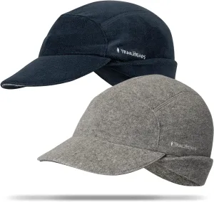 TrailHeads Fleece Ponytail Hat for Women – Trailblazer Reflective Winter Hat with Ponytail Hole for Workouts