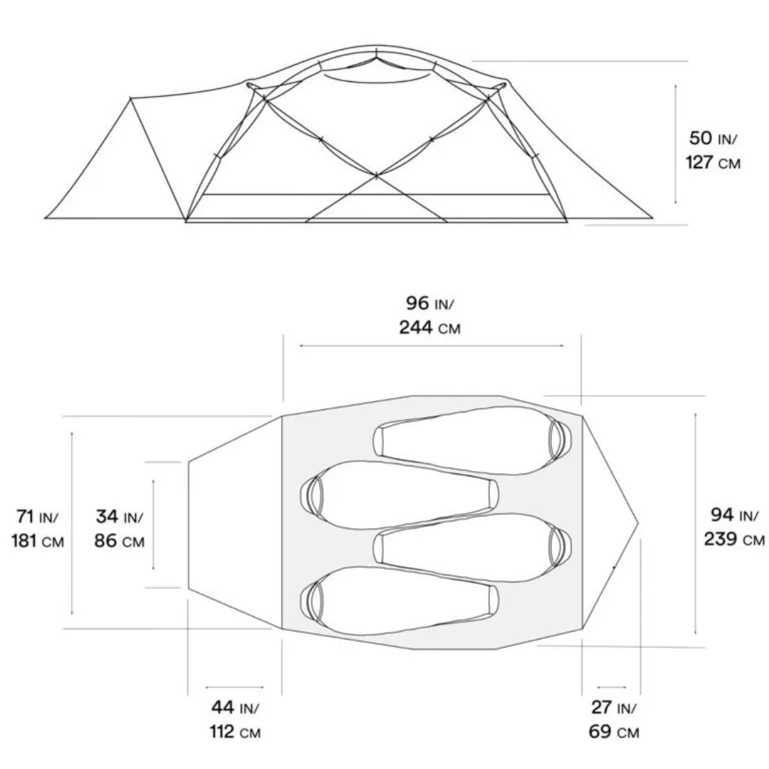 Trango 4 Tent