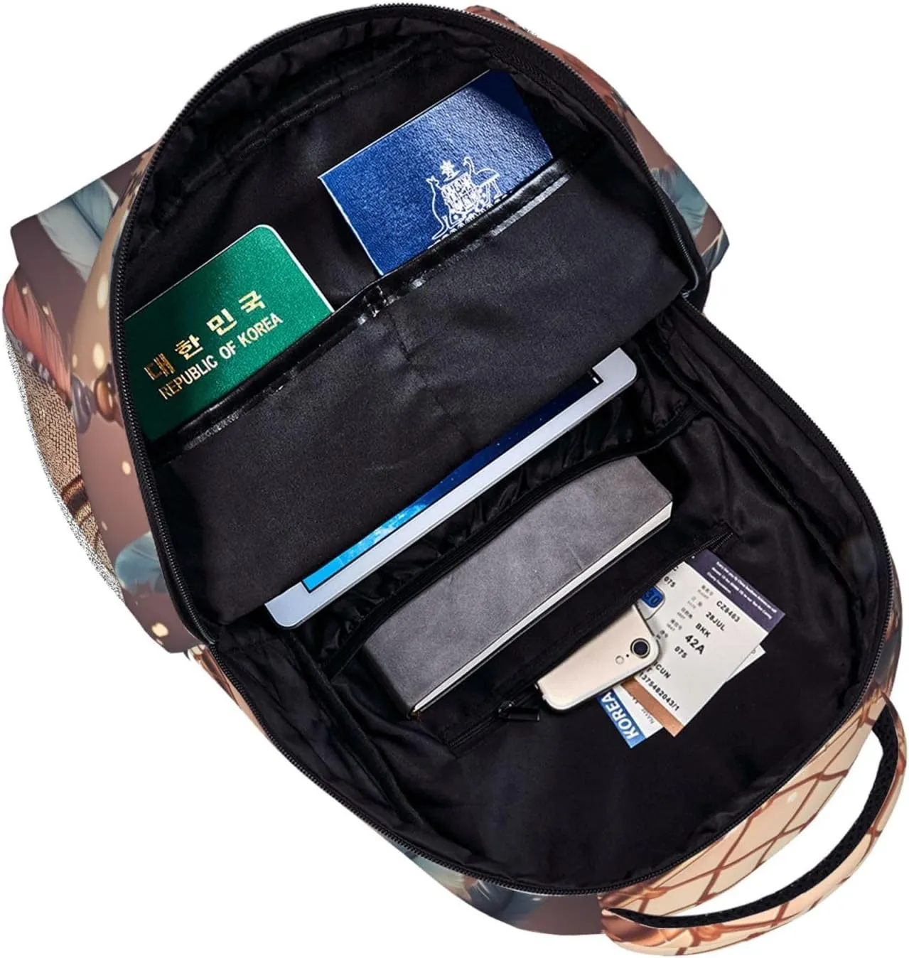 Travel Backpack for Women Carry on Backpack Native American Dream Catcher Lightweight Laptop Backpack for Men