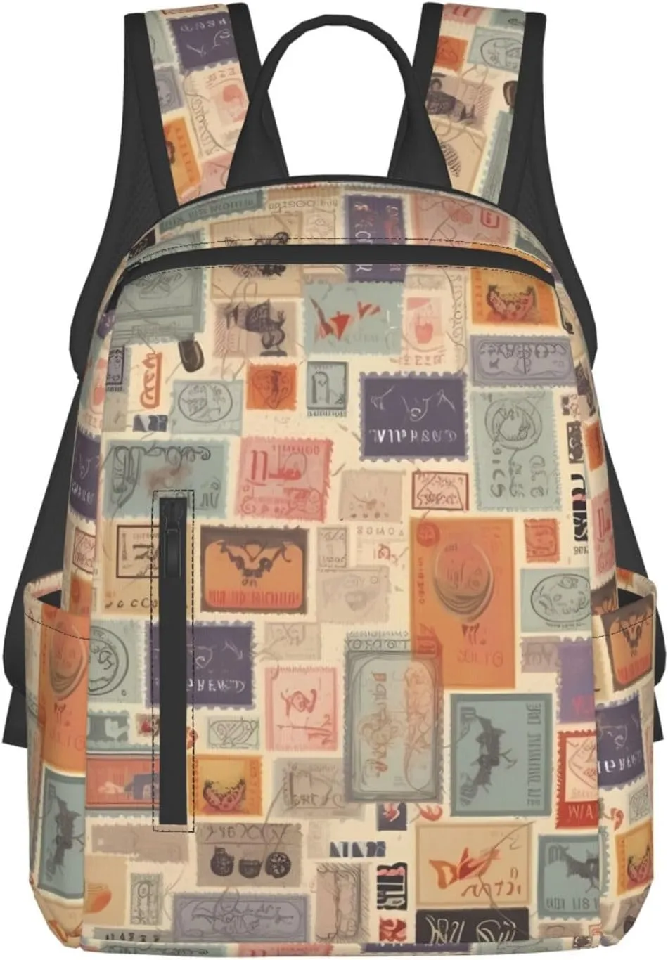 Travel Backpack Postal Stationery Laptop Backpack Lightweight Computer Bag Gift for Women Men Hiking Daypack
