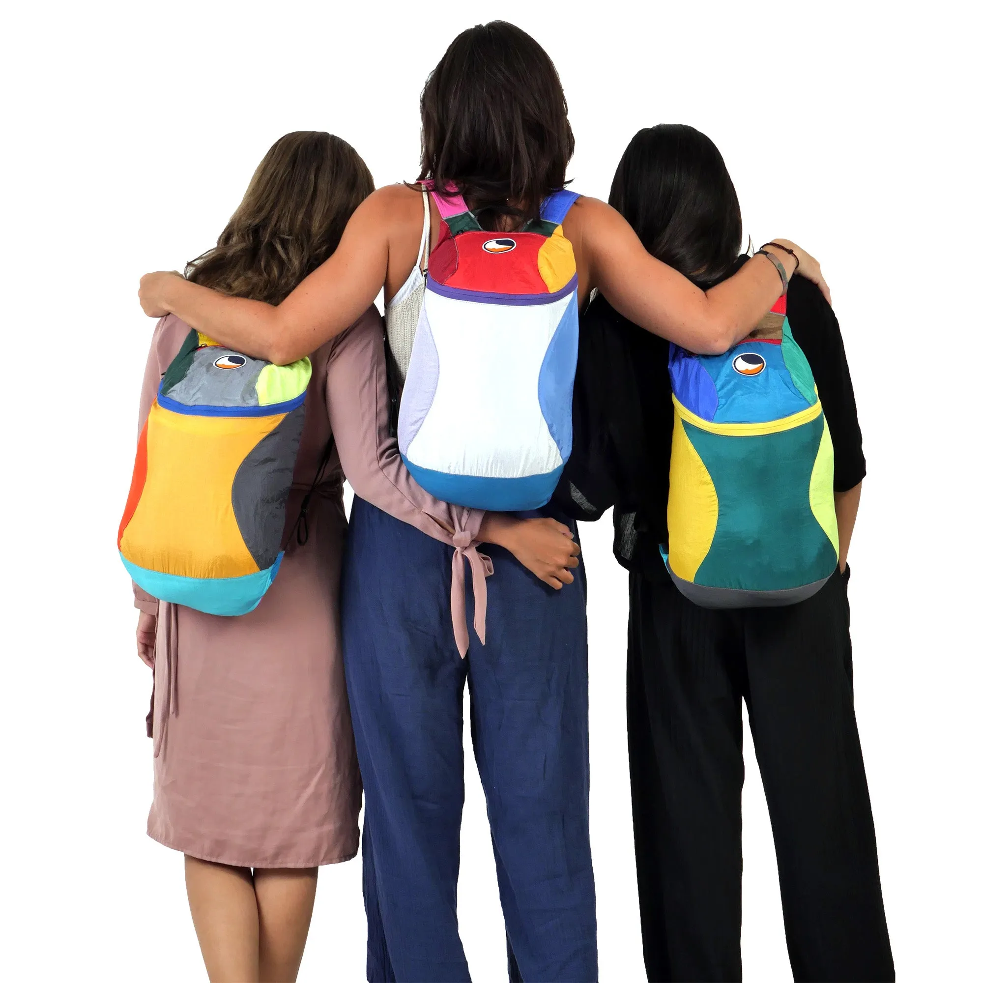 TTTM Lightweight Foldable Mini Backpack, Unique Edition