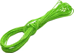 Ultra Light Dyneema Reflective Green Rope 1/16 Inch Diameter | 440lbs Breaking Strain | Tent Guy Guide Rope | Suitable for Sailing, Dinghy, Yachting, Cruising, Racing - 120 Feet