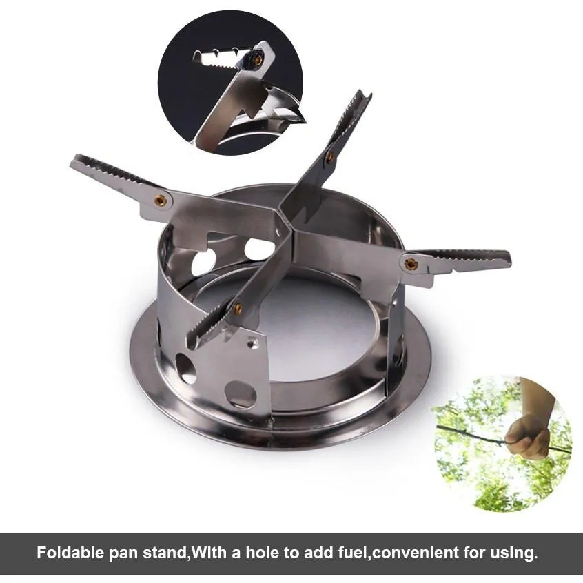 Ultra-Portable Wood Burning Camping Stove