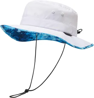 UPF 50  Foldable Sun Hat Patterned Under Brim Bucket Hats for Summer Hiking Fishing Beach Safari Men Women