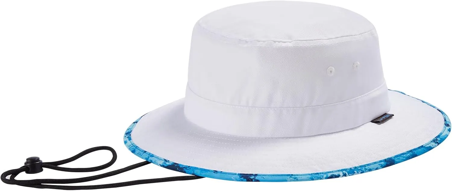 UPF 50  Foldable Sun Hat Patterned Under Brim Bucket Hats for Summer Hiking Fishing Beach Safari Men Women