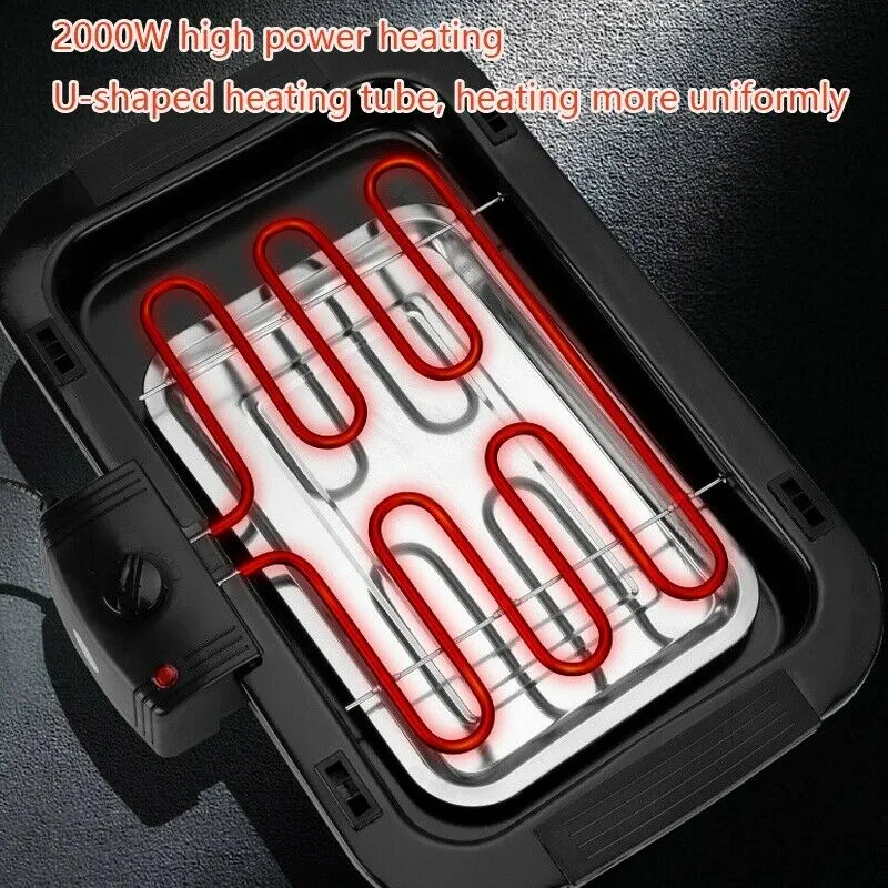 VAR-17150  Portable Electric Barbecue Grill