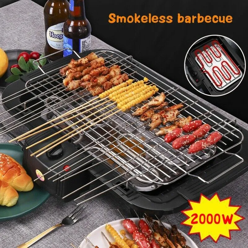 VAR-17150  Portable Electric Barbecue Grill
