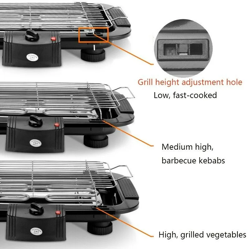 VAR-17150  Portable Electric Barbecue Grill
