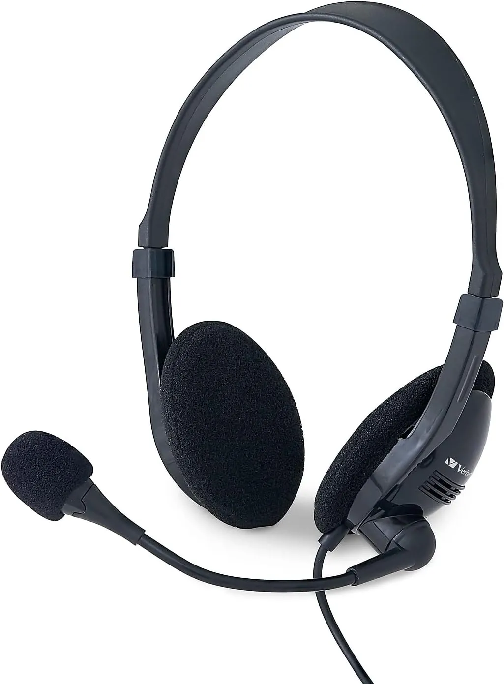 Verbatim Stereo USB Headset with Microphone and in-Line Remote