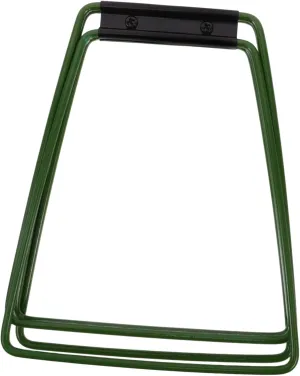 VICASKY Outdoor Camping Box Hiking Cooler Rack Barbecue Cooler Holder Folding Camping Cooler Rack Picnic Cooler Holder Picnic Equipment Stand Cooler Stand Stainless Steel Olive Green