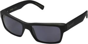 VonZipper Fulton Sunglasses Matte Black with Wildlife Vintage Grey Polarized Lens