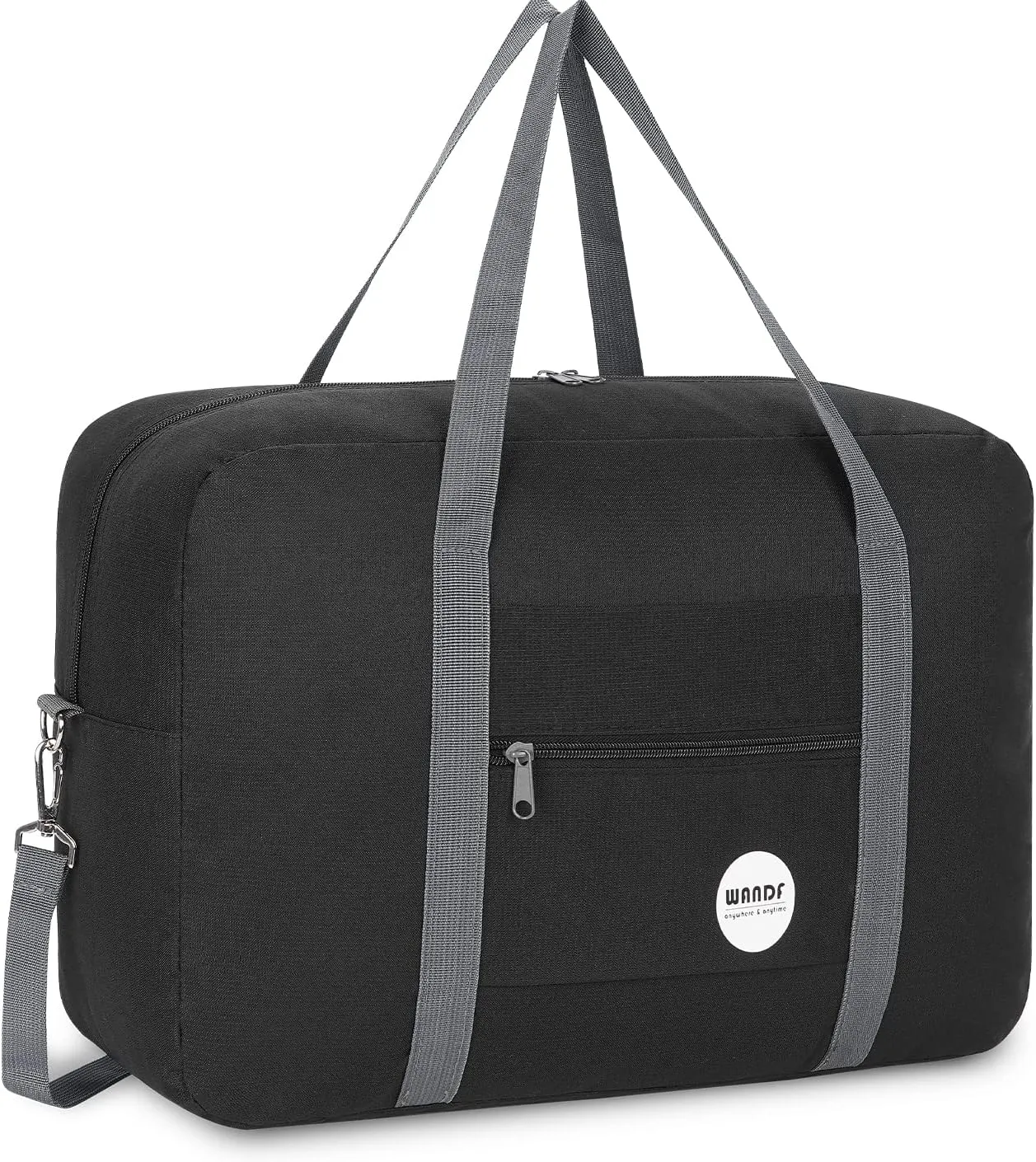 WANDF For Spirit Airlines Personal Item Bag 18x14x8 Travel Duffel Bag Underseat Foldable Carry-on Luggage for Women