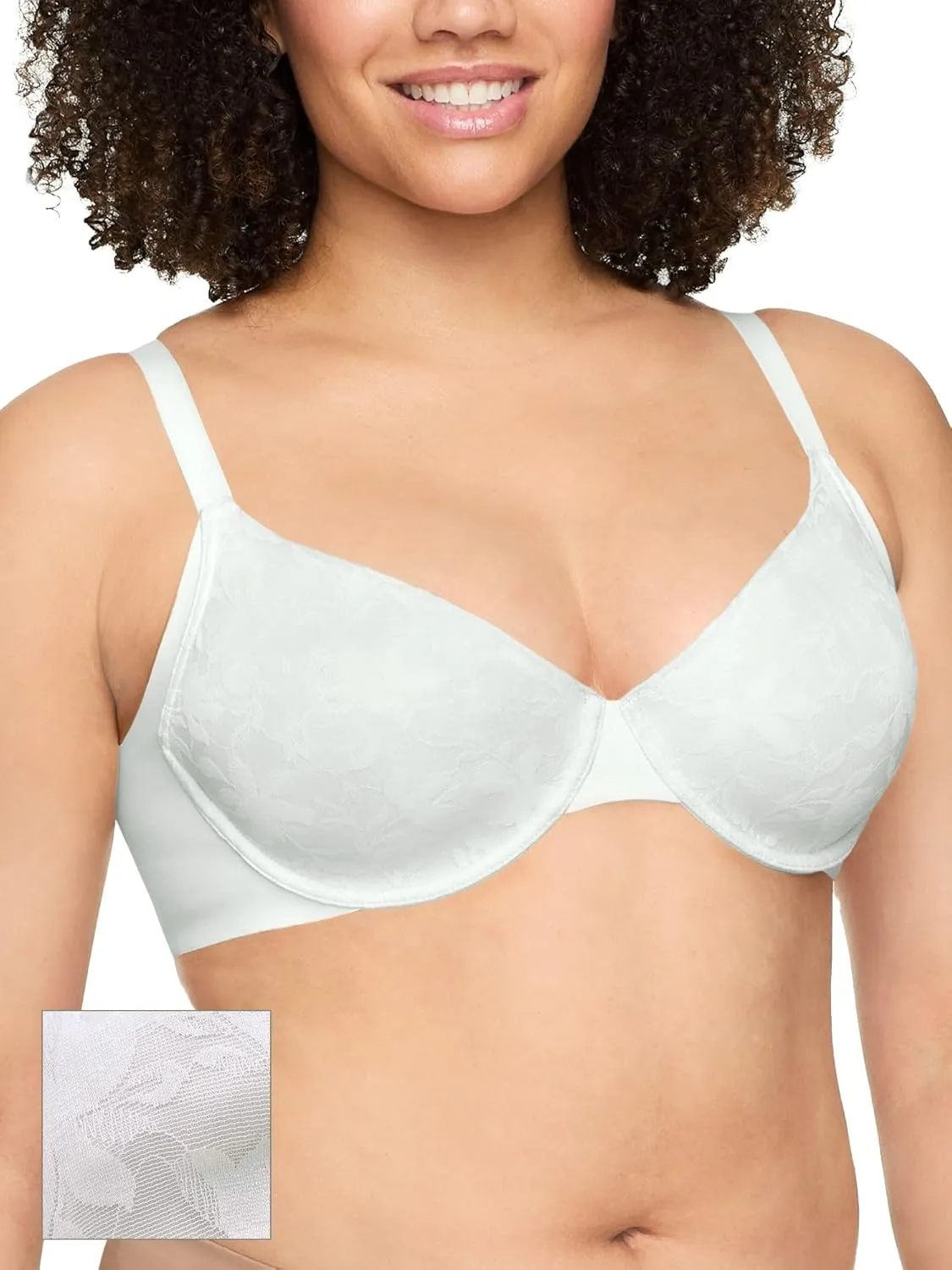 Warner's Women's Blissful Benefits Underarm-Smoothing Unlined Underwire Bra Wrw251uu05