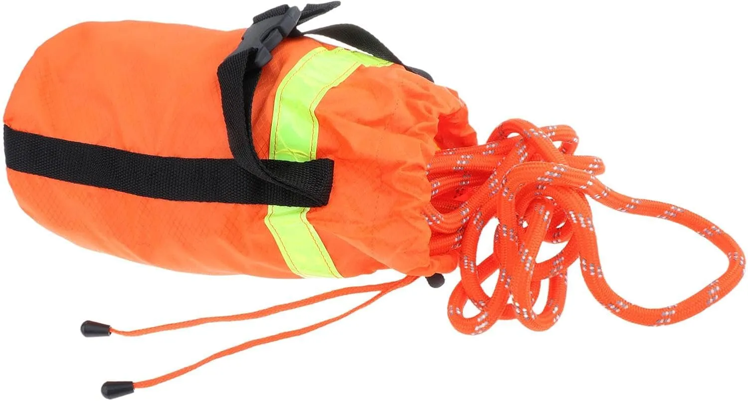 Water Reflective Rope, Throwing Bag, Throwing Line, Lightweight Boating Raft, Floating Rope Accessories