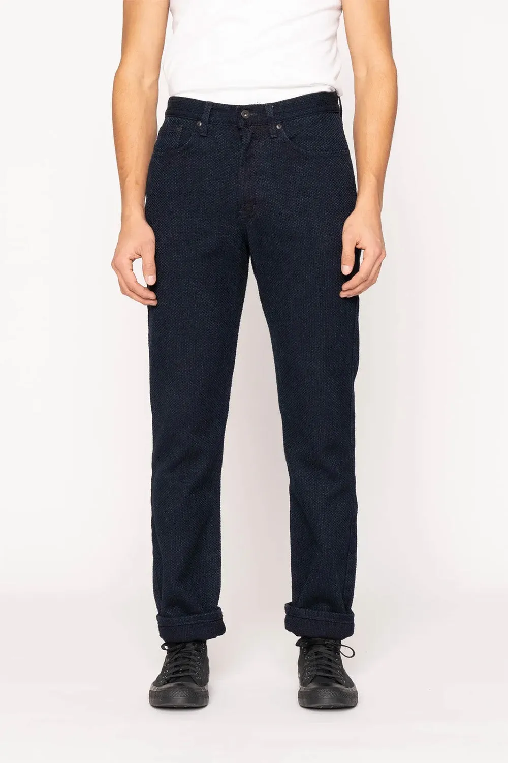 WEIRD GUY - INDIGO SASHIKO