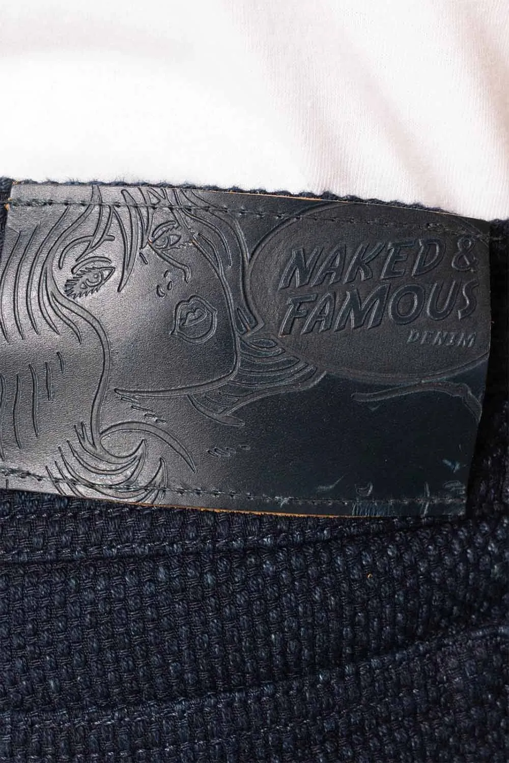 WEIRD GUY - INDIGO SASHIKO