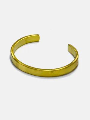 Wide Brass Cuff