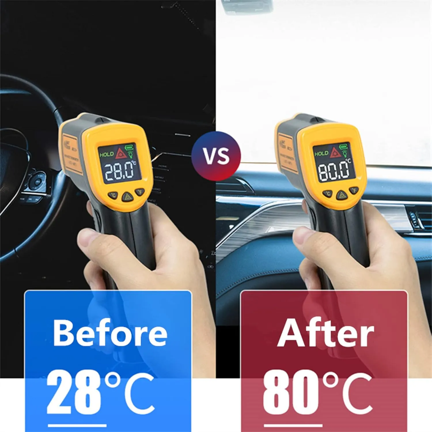 Windshield Sun Shade for Cadillac XT5 Accessories 2017-2024，Window Shade Sun Visor Foldable Front Blocks UV Rays &Sun Heat - 210T Material 2 layers, Keep Cooler
